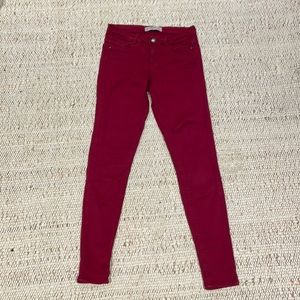 Zara skinny low rise jeans USA 02 EUR 34